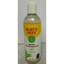 Burt's Bees Gentle Facial Cleanser Aloe Sensitive Skin Fragrance Free 8oz New