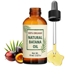 Raw Batana Oil for Hair Growth - Dr. Sebi Organic Botana Natural Hair Growth Oil