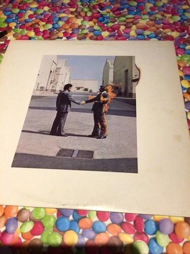 LP Pink Floyd Wish You Were Here 1975 CBS