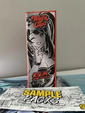 Gamer Supps Waifu Cups X GX Aura: Racer Queen Metal Shaker Cup (NEW)+Sample Pack