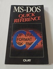 M. S.-DOS Quick Reference Que Quick Reference Series By Que Development Group