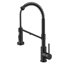 Kraus KFF-1610 Bolden 1.8 GPM 1 Hole Pre-Rinse Pull Down Kitchen - Black
