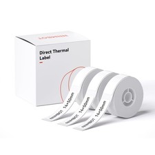 NIIMBOT Label Maker Tape for D11/D110/D101 14 x 50 mm, 14mmx50mm-white