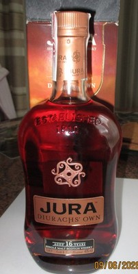 Jura - Diurachs' Own 16 Jahre Whisky 1 Liter Flasche Rarität