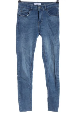 PULL & BEAR Jeans taille haute Dames Jeans T EU 34 bleu style décontracté - Photo 1/4