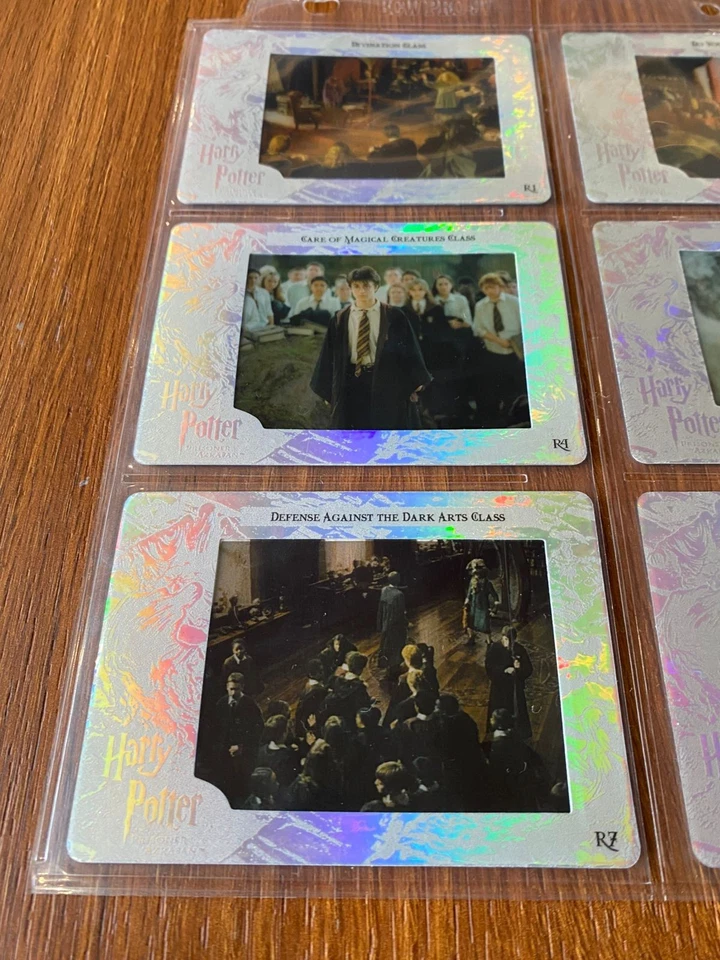 2004 Artbox Harry Potter Prisoner of Azkaban Film Cardz Rare Card Set (R1-R9) - Image 2 of 4