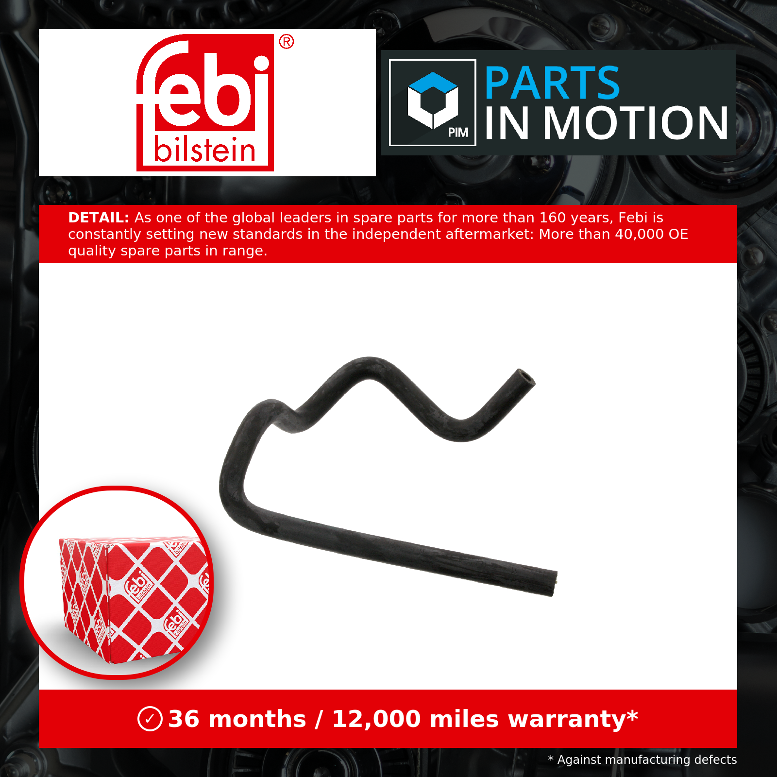 Febi Coolant Hose - 37134 - Image 3