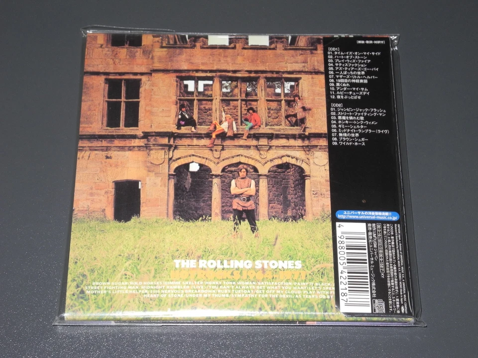 the rolling stones new sealed japan papersleeve 2 cd - hot rocks 64-71 - Bild 2 von 2