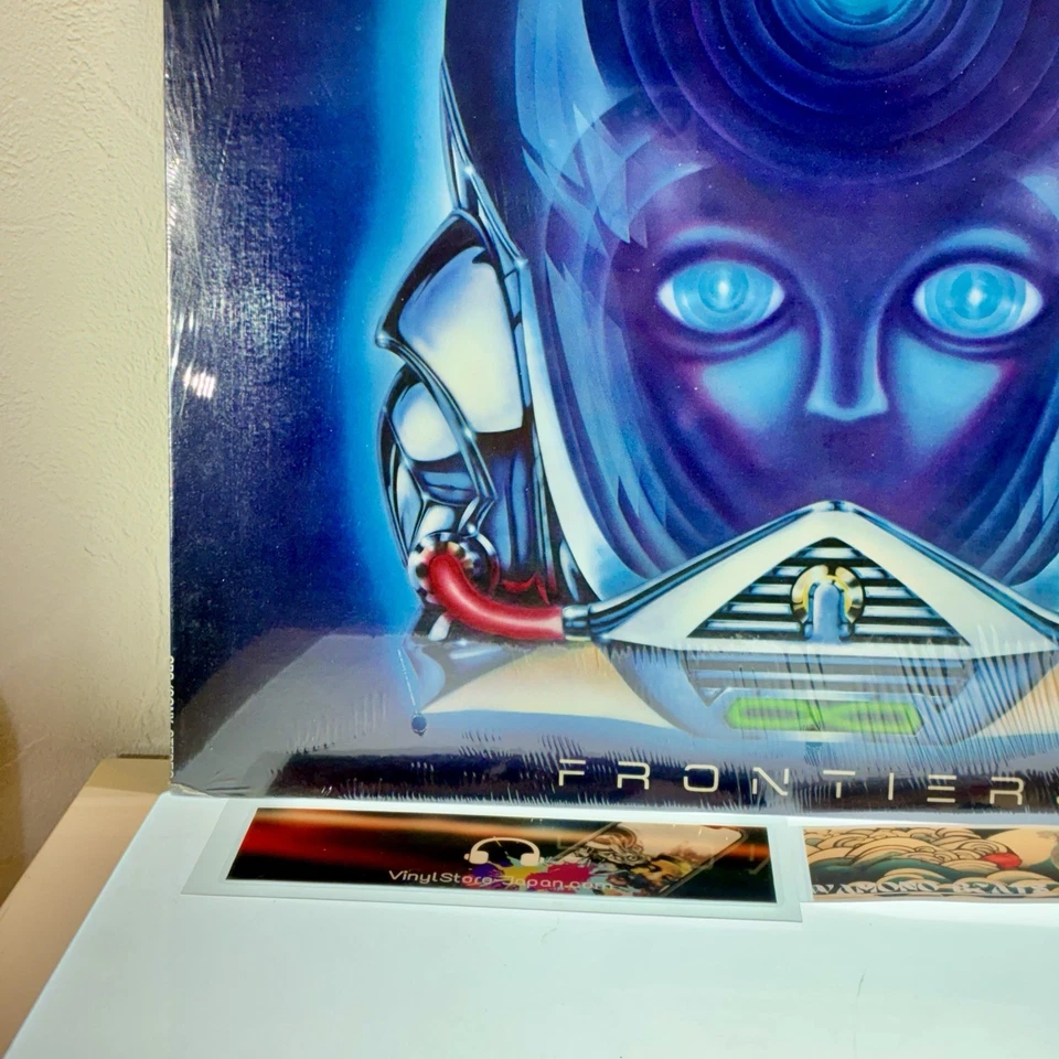 Journey - Frontiers/LP 1983 25AP2500 w/OBI Shrink Insert Steve Perry Japan EX/VG - Image 3 of 4