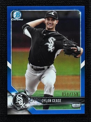 2018 Bowman Chrome Prospects Blue Refractor 59/150 Dylan Cease #BCP175 jw9