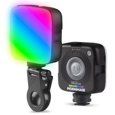 RGB Video Light Portable LED Camera Quick Release Cold Shoe 360 Color Lamp