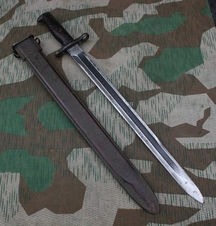 WWII US Army Re Issue M1905 Bayonet Made By Rock Island Armory w/ Scabbard