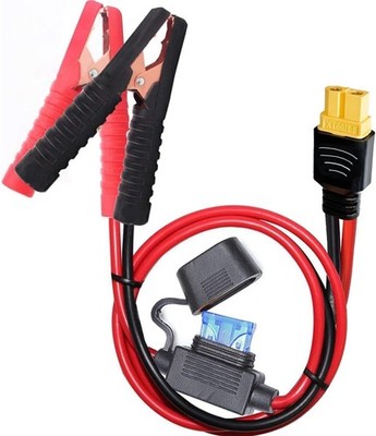 10AWG Alligator Clips,XT60 Quick Release Adapter to Alligator Clips with 2FT,...