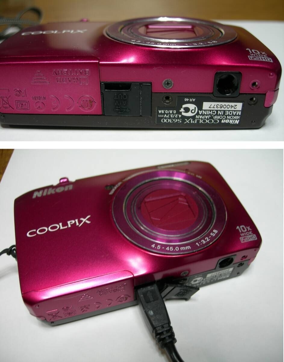 other - ニコン NIOKN COOLPIX S6300 デジタルカメラ ピンク ニコン Nikon COOLPIX S6300 ファッションピンク デジタルカメラ