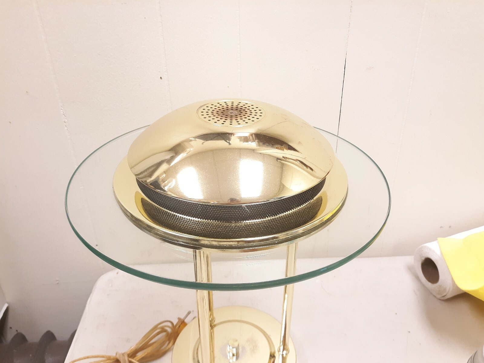 VINTAGE MID-CENTURY MODERN MODERNIST ATOMIC TABLE LAMP THE DESIGNERS EDGE DIMMER