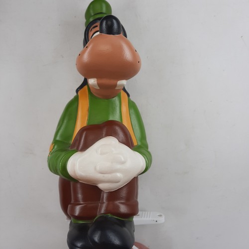 Goofy Walt Disney Productions Hand Painted Hollow Ceramic Statue 9” Tall, EUC - Picture 4 of 9