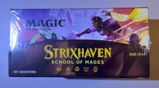 Magic The Gathering: Strixhaven SET Booster Box - Factory Sealed NEW