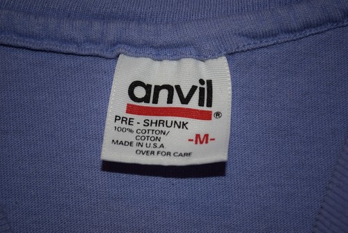 Beowulf Play vtg Single Stitch Midlothian Texas t shirt Lavender UsaMade Men S/M - Picture 2 of 5