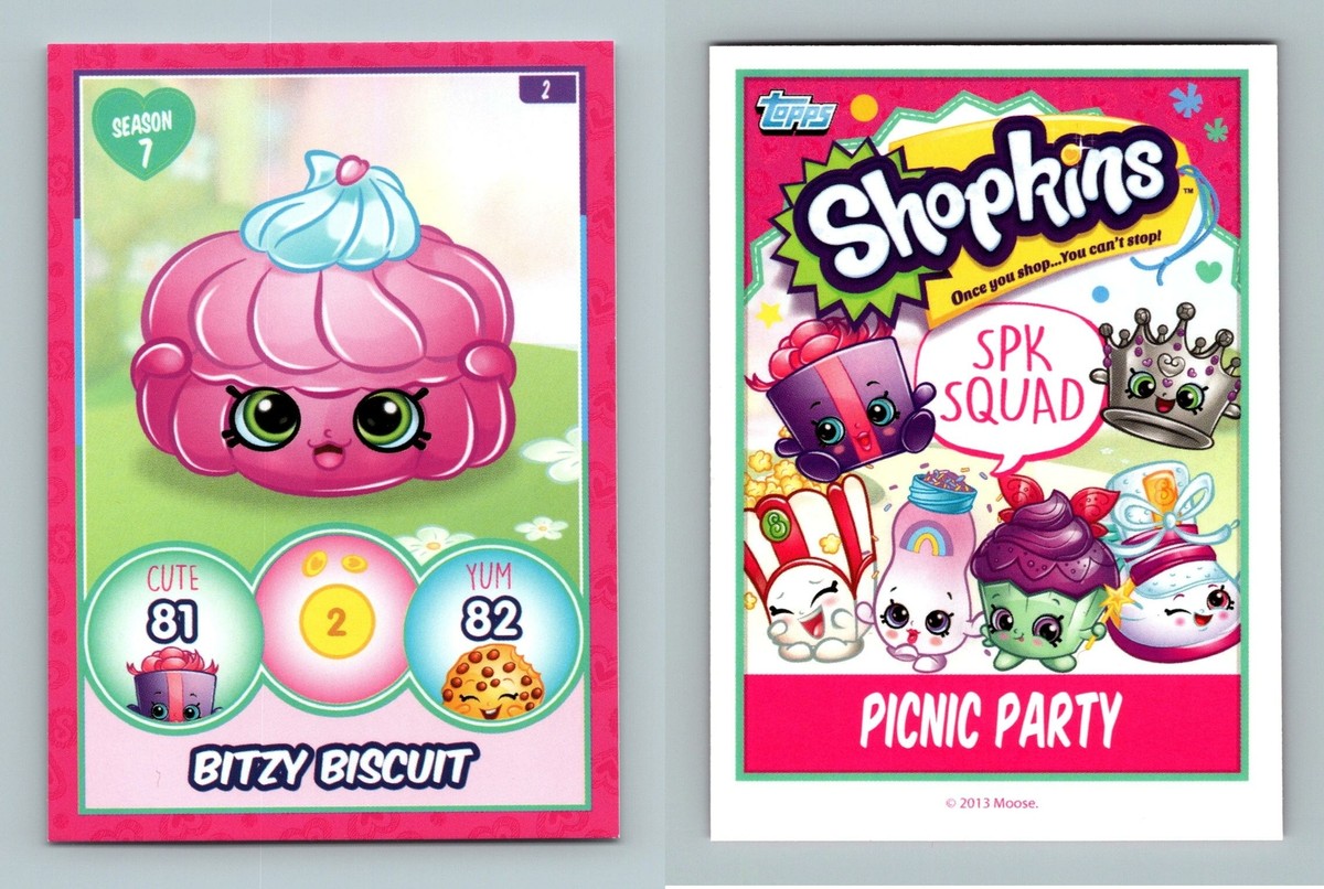 Cute Shopkins Biscuit Kooky Cookie Clearance