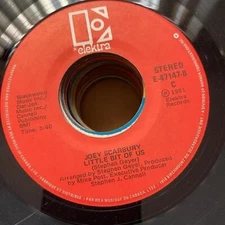 Joey Scarbury - Little Bit of Us E-47147 45rpm VG+ R22