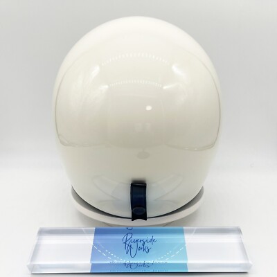 Shoei J O White Open Face Scooter Motorcycle Jet Helmet Size XL