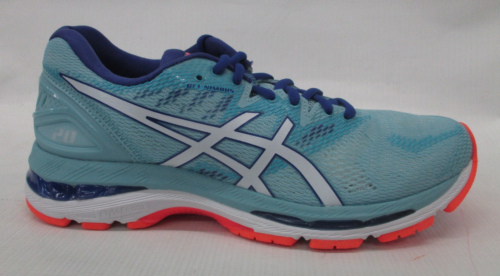 Asics de mujer Gel nimbus 20 T850N 1401 Porcelana Azul blancoo Azul Asics Talla 7.5 Asics de de de mujer Gel nimbus 20 T850N 1401 Porcelana Azul blancoo Azul Asics Talla 7.5 envio rapido a ti