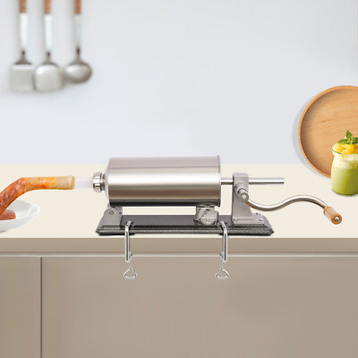 Edelstahl Wurstfüller Maschine Wurstfüllmaschine Wurstspritze Wurstpresse 4L