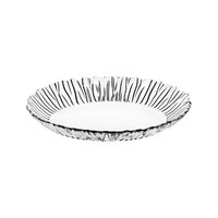 Servierteller Servierplatte Glas Teller Geschirr Platte Originale Oval 25X19 Cm