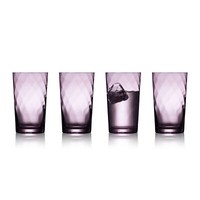 Lyngby Glas Vienna Highballglas Purple 4Er Set