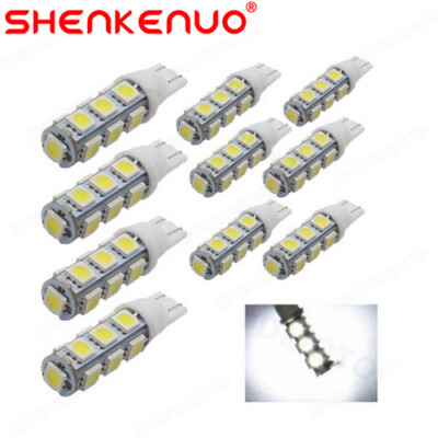 10x T10 LED Canbus Error Free Bulbs 13 SMD 194 W5W Car Wedge Lamp Dome Map Light