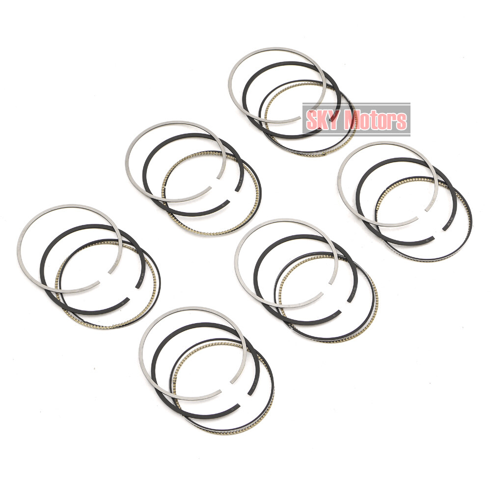 6x STD Piston Rings Set for Volvo XC60 XC70 XC90 S80 V70 3.2L B6324S L6