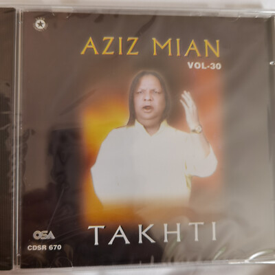 AZIZ MIAN TAKHTI VOLUME 30 OSA SUFI QAWAL AUDIO CD NEW RARE SAME DAY POST