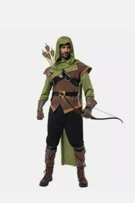 Spooktacular Creations Renaissance Robin Hood Deluxe Men Costume cosplay size XL - Image 1 of 4