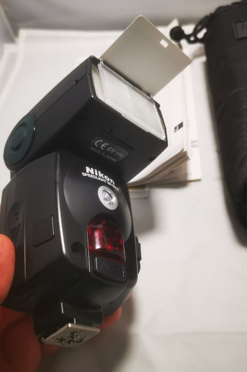 Nikon Speedlight SB80DX Shoe Mount Flash With Case & Box 18208047178