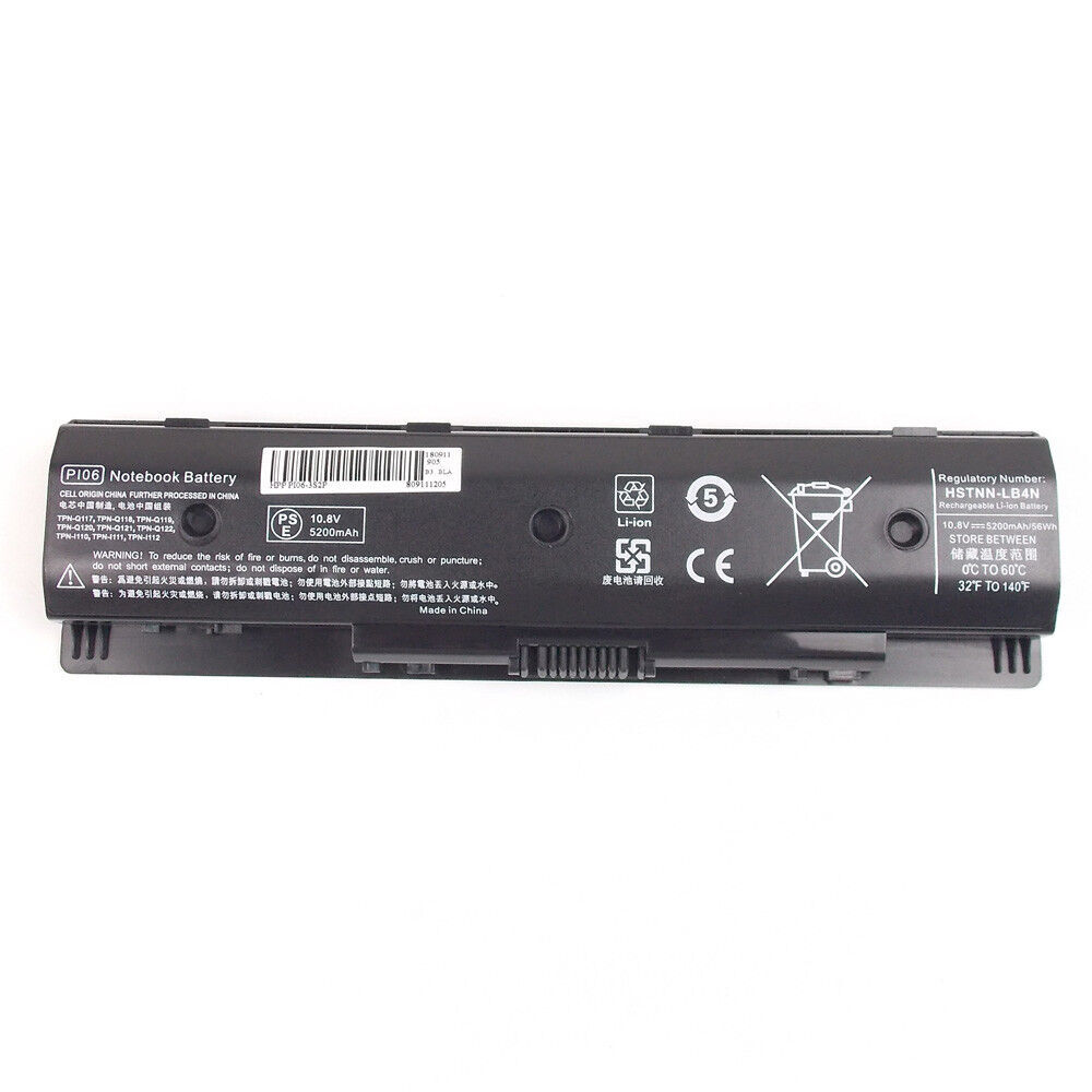 Batteria 5200mAh per HP HSTNN-DB4N HSTNN-LB4N