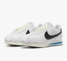 Women Nike Cortez Athletic Shoes White/Light Photo Blue/Sail/Black DN1791-100