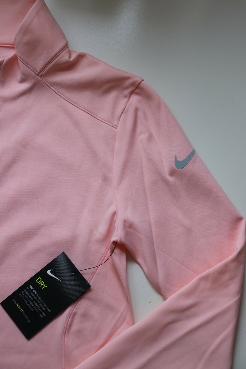 NIKE GOLF STORM-FIT S/S Halfzip Top 新品 NIKE DRI FIT GOLF HALF ZIP LONG SLEEVE TOP STORM PINK 930149