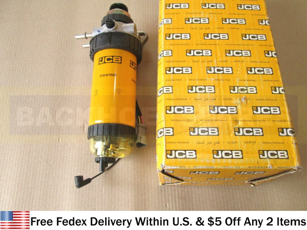 JCB PARTS - GENUINE JCB FUEL FILTER ASSEMBLY - 30 (PART# 320/A7088