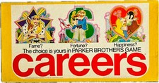 Vintage Careers Board Game Parker Brothers 1976 USA Made Rare Version!