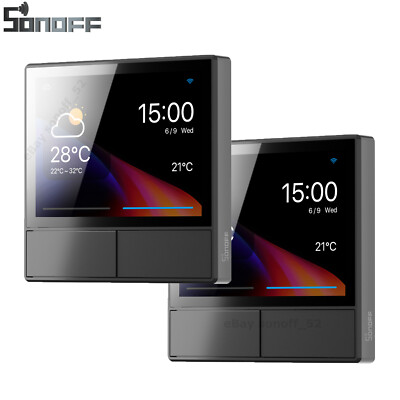 1-2PCS SONOFF NSPanel WIFI Smart Szene Wand Licht Schalter Display APP Steuerung