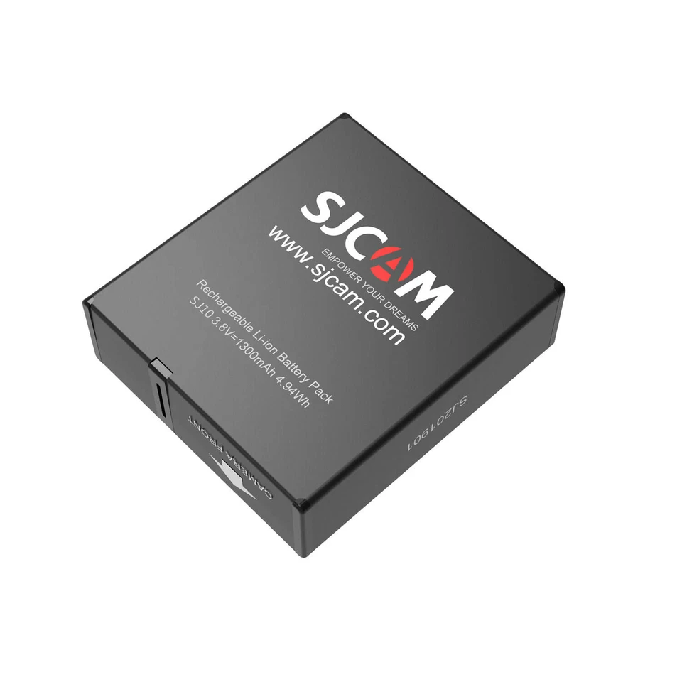 Li-ion SJCAM Battery 3.8V 1200mAh Replacement Battery for SJ10 Series - Image 2 of 4