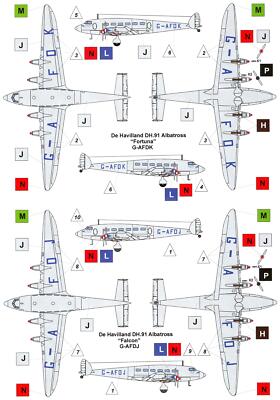 VALOM・ヴァロム 1/72 DH・91 アルバトロス×2 Valom Models 1/72 DE HAVILLAND DH.91 ALBATROSS British Airliner | eBay