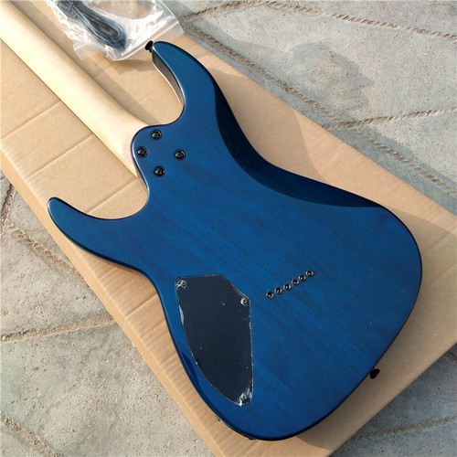 Fan Fretted 6 Strings Electric Guitar,Mahogany Body&Rosewood Fingerboard HG631 - Picture 17 of 18