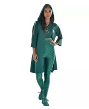 Harry Potter Halloween Costume Slytherin Robe Adult L 10-12 Green