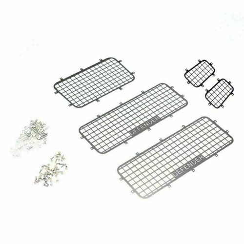 Stainless Steel Windows Guard Hardware For TRX-4 RC Car Crawler Defender - Picture 11 of 13