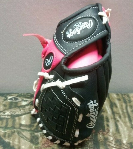 PRE-OWNED RAWLINGS YOUTH GIRLS TEE-BALL GLOVE PLAYERS SERIES BEBH5 - Picture 4 of 5
