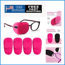 Pink Soft Eye Patch Set for Children - Effective Amblyopia Treatment, 4 Pack