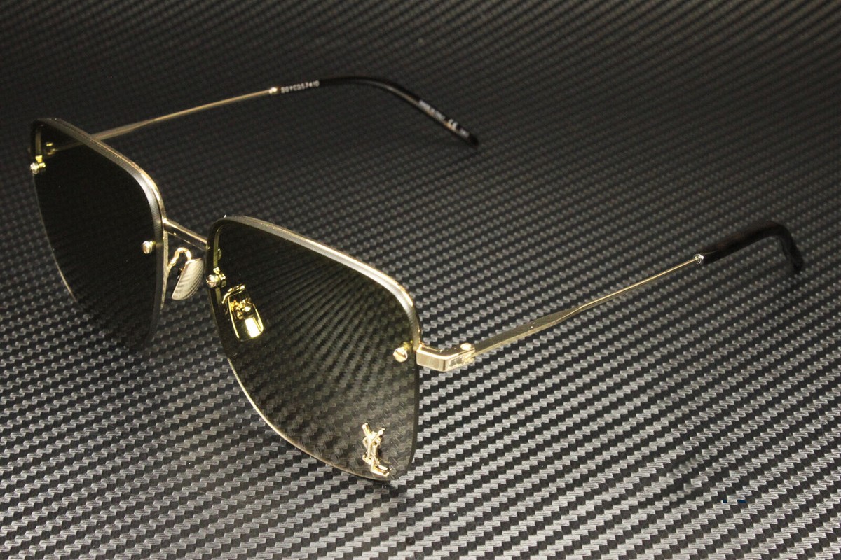 SAINT LAURENT SL 312 M 003 Gold Square 58 mm Women's Sunglasses