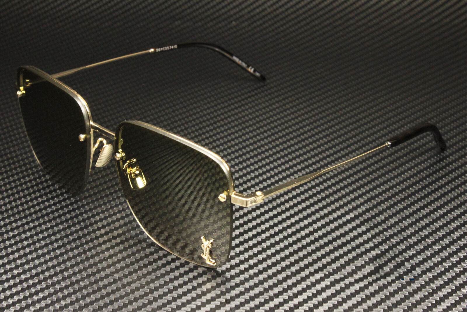 SAINT LAURENT SL 312 M 003 Occhiali da sole donna quadrati oro 58 mm