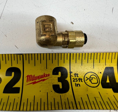 170P-4-4 Brass Compression Fitting Thermoplastic Soft Metal Tubing x 1/4" FNPT